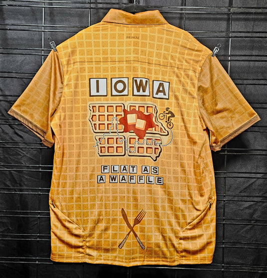 Iowa - Flat as a Waffle - Crew Shirt