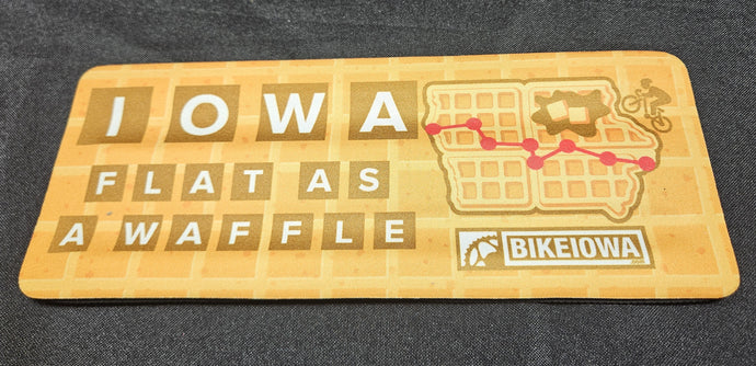 Iowa Flat as a Waffle Slap Coozie