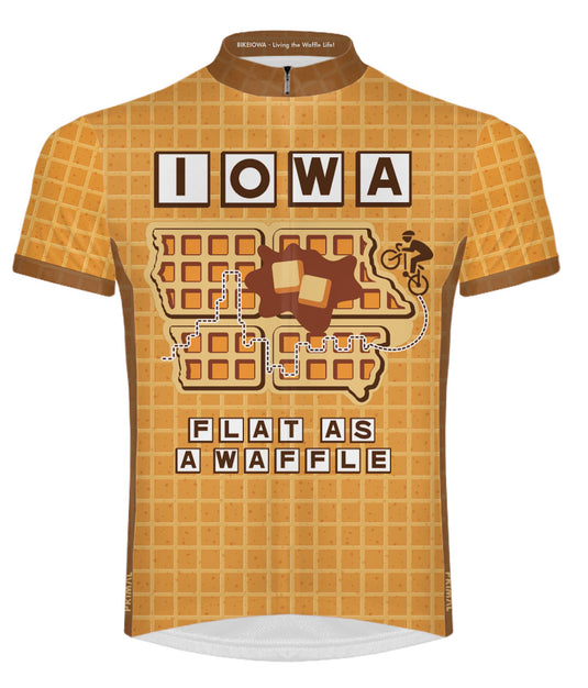 Iowa - Flat as a Waffle - Men's Jersey