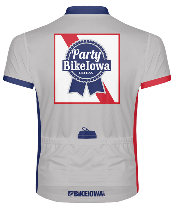 BIKEIOWA Party Crew - Men's Sport Cut Jersey [PRE-ORDER]