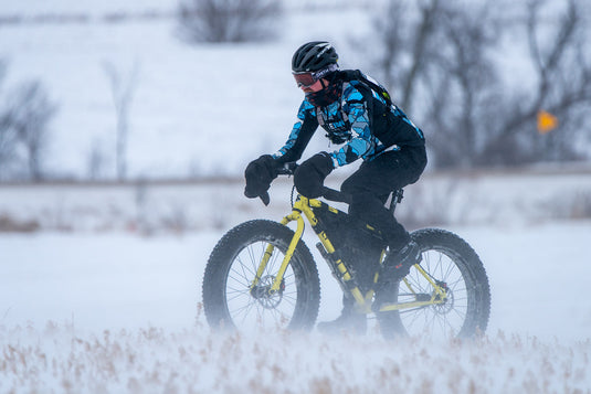 Pogie Lites in use on a 70 mile endurance race in single digit Temps and -10 degee wind chill