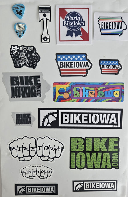 BIKEIOWA Stickers