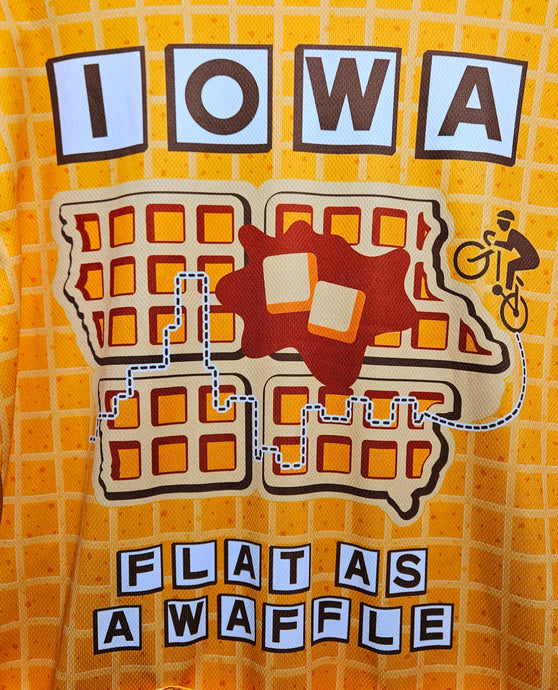 Iowa - Flat as a Waffle - Men's Jersey