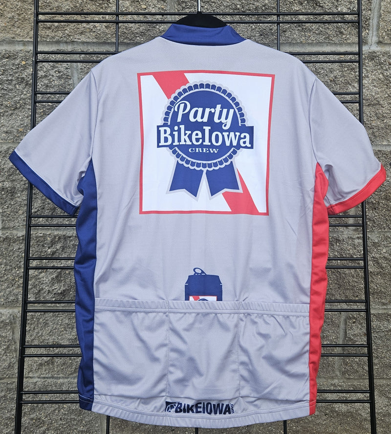 Load image into Gallery viewer, BIKEIOWA Party Crew - Men&#39;s Sport Cut Jersey
