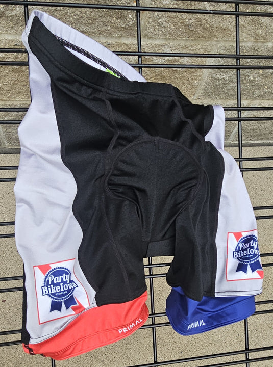 BIKEIOWA Party Crew - Men's Cycling Shorts