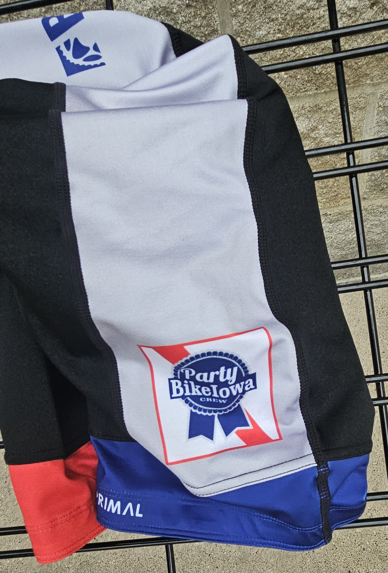 Load image into Gallery viewer, BIKEIOWA Party Crew - Men&#39;s Cycling Shorts
