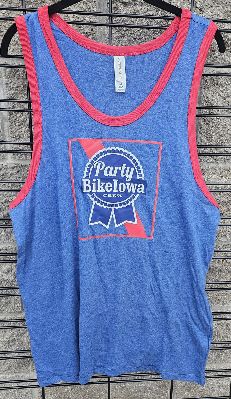 Load image into Gallery viewer, Party Crew - Men&#39;s Vintage Ringer Tank
