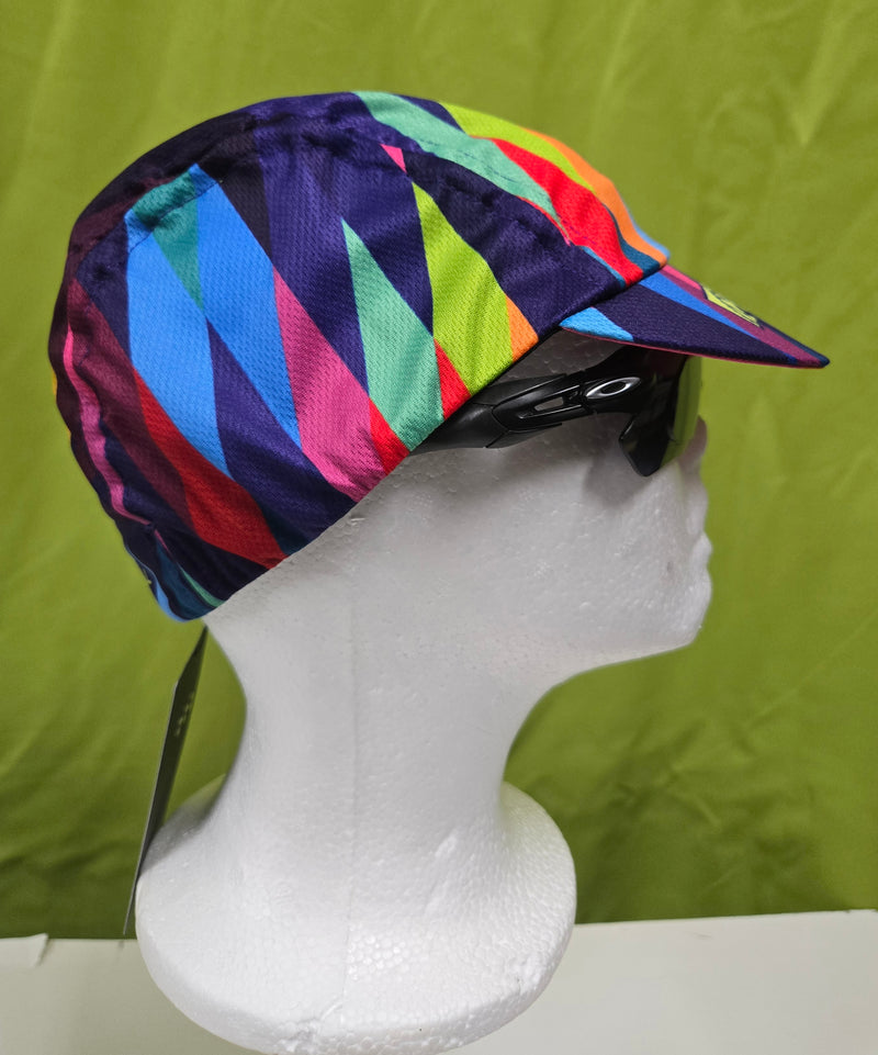 Load image into Gallery viewer, CYCLEDELIC-RAINBOW - Cycling Cap
