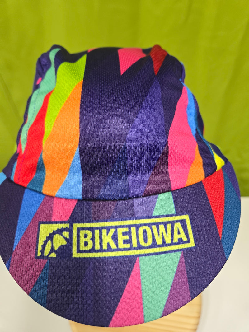 Load image into Gallery viewer, CYCLEDELIC-RAINBOW - Cycling Cap
