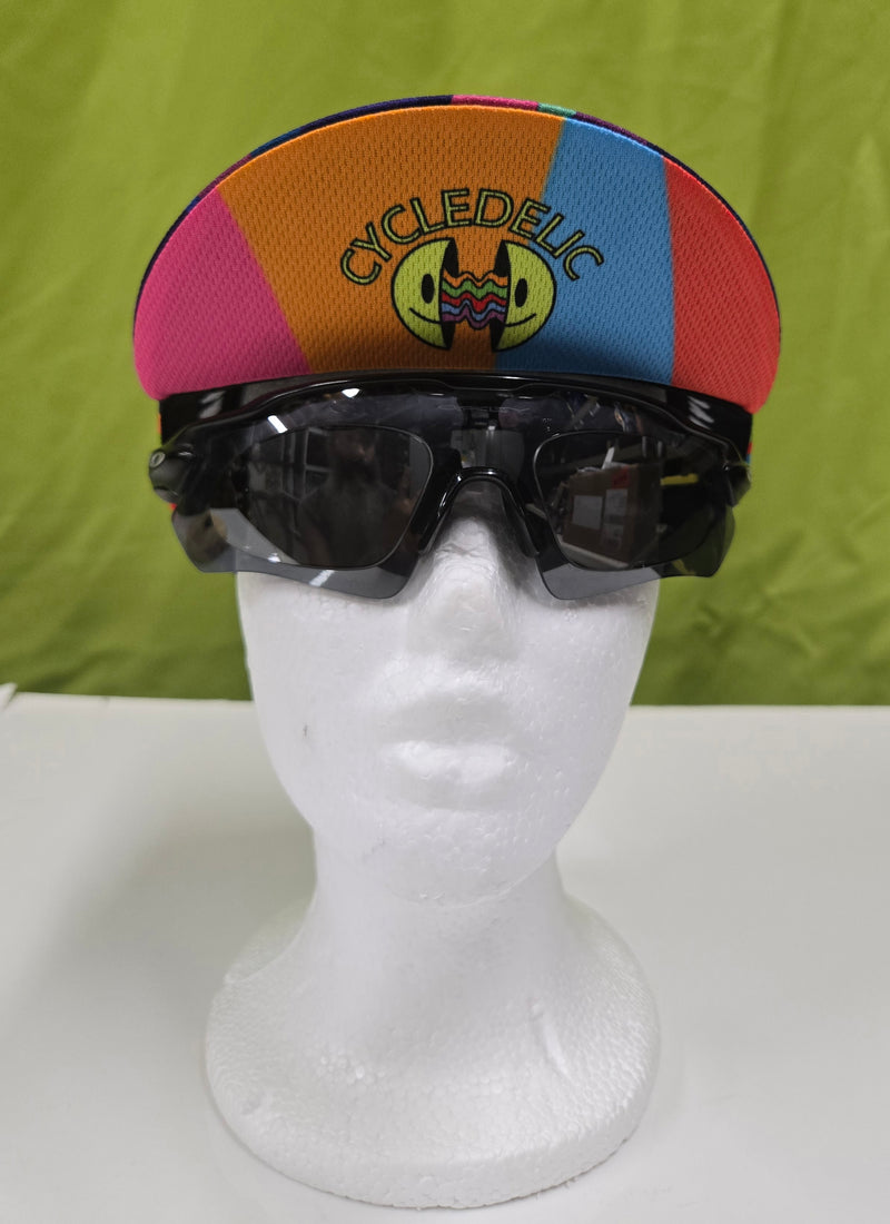 Load image into Gallery viewer, CYCLEDELIC-RAINBOW - Cycling Cap
