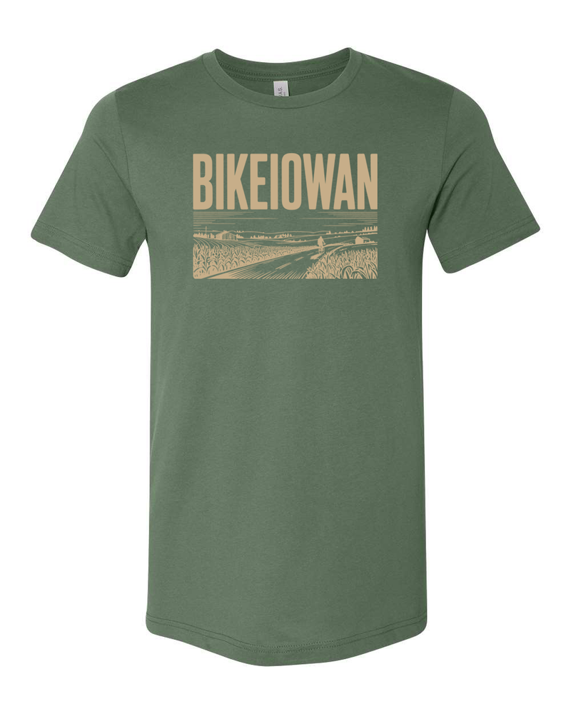Load image into Gallery viewer, BIKEIOWAN - Rooted in the Heartland T-shirt
