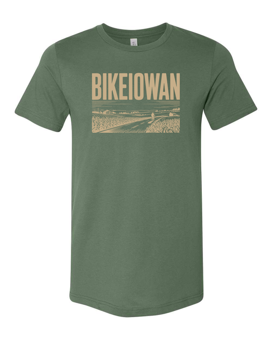 BIKEIOWAN - Rooted in the Heartland T-shirt