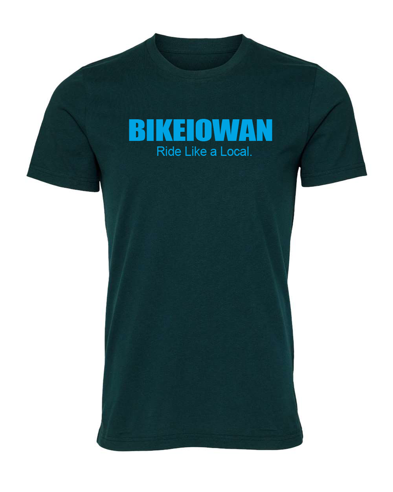 Load image into Gallery viewer, BIKEIOWAN - RIDE LIKE A LOCAL T-shirt
