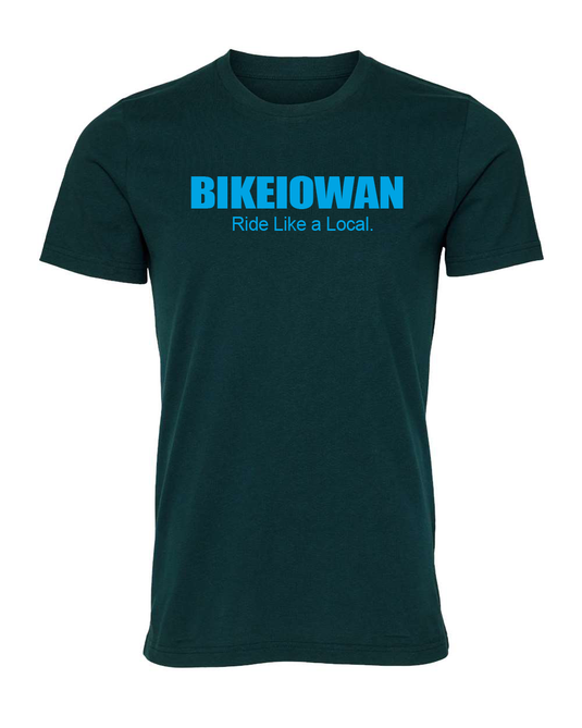 BIKEIOWAN - RIDE LIKE A LOCAL T-shirt