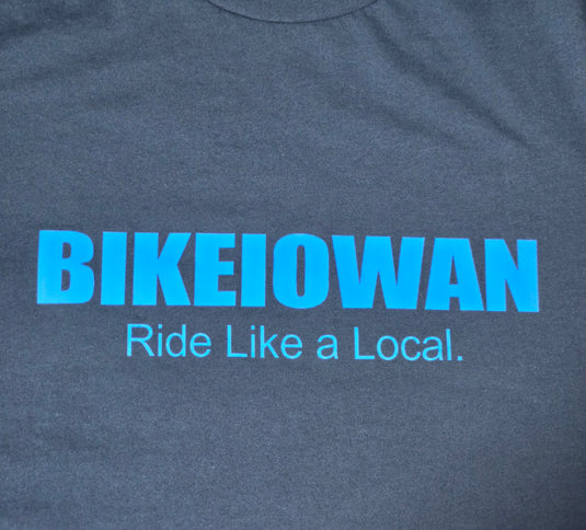 BIKEIOWAN - RIDE LIKE A LOCAL T-shirt