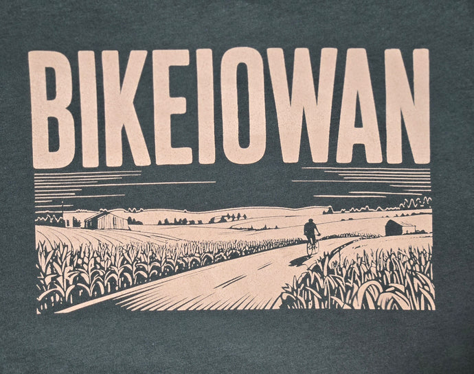 BIKEIOWAN - Rooted in the Heartland T-shirt