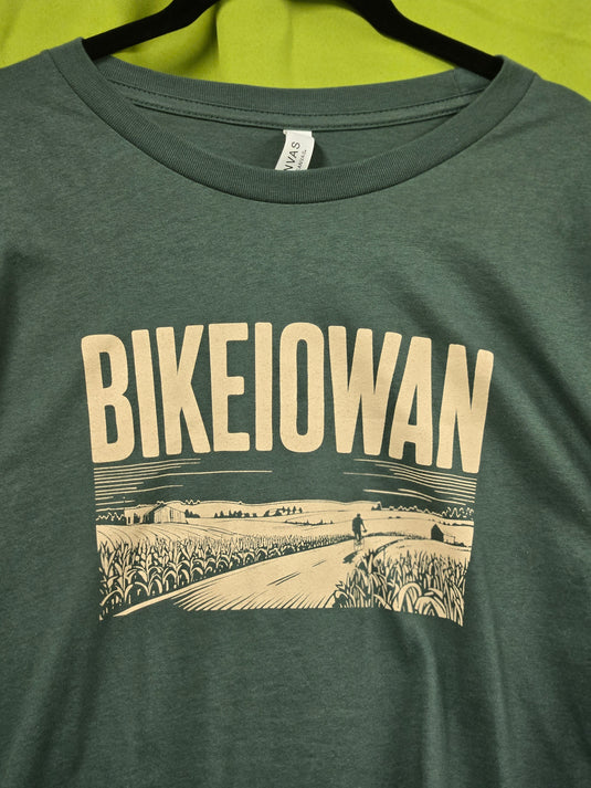 BIKEIOWAN - Rooted in the Heartland T-shirt