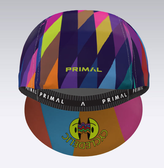 CYCLEDELIC-RAINBOW - Cycling Cap - PRE-ORDER