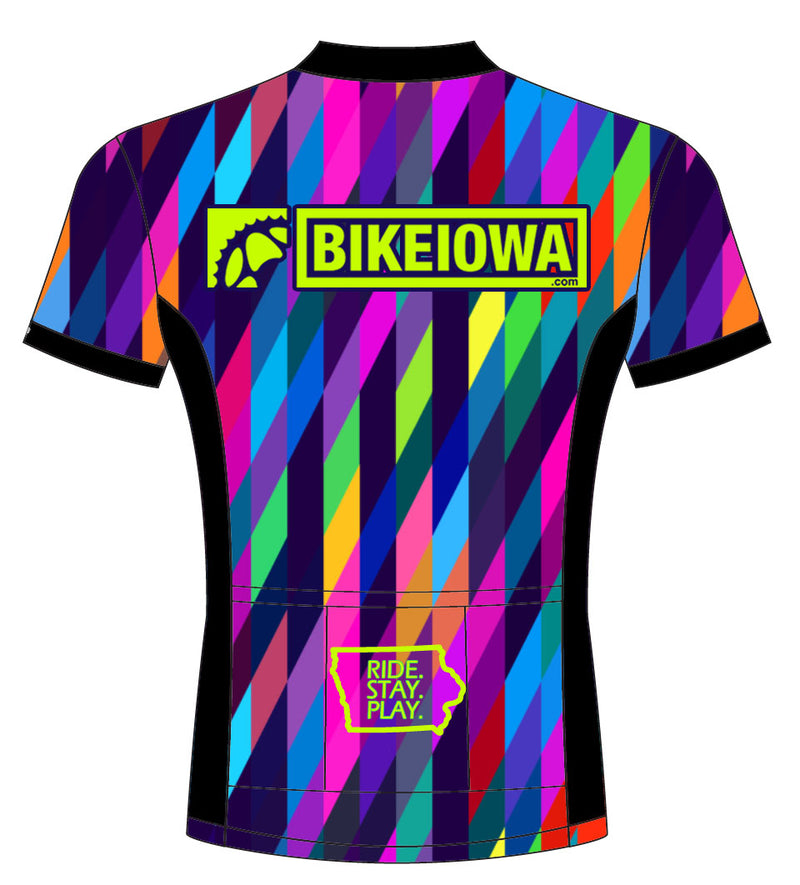 Load image into Gallery viewer, CYCLEDELIC-RAINBOW - Men&#39;s Sport Cut Jersey - PRE-ORDER
