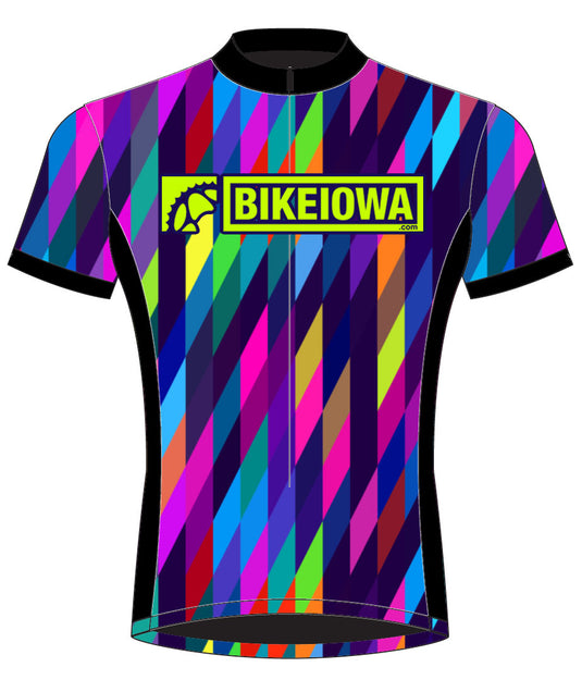 CYCLEDELIC-RAINBOW - Men's Sport Cut Jersey - PRE-ORDER