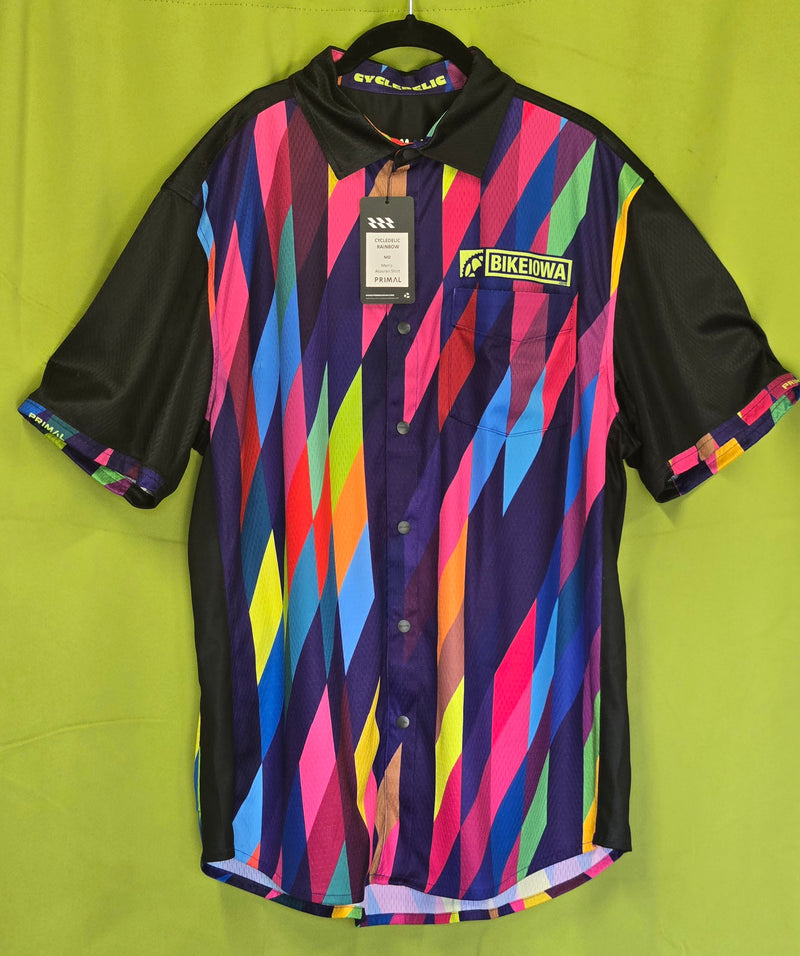 Load image into Gallery viewer, CYCLEDELIC-RAINBOW - Crew Shirt
