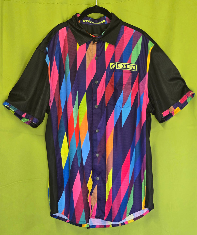 Load image into Gallery viewer, CYCLEDELIC-RAINBOW - Crew Shirt

