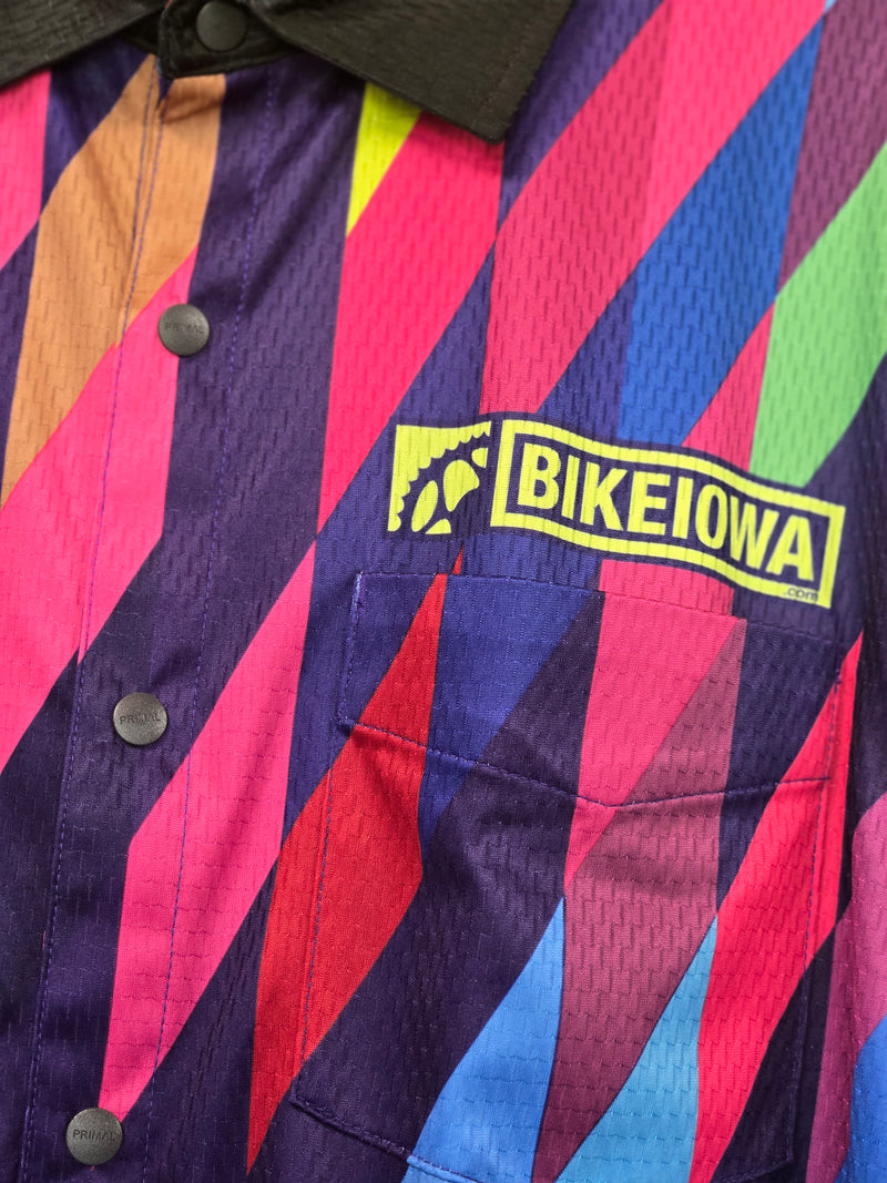 Load image into Gallery viewer, CYCLEDELIC-RAINBOW - Crew Shirt

