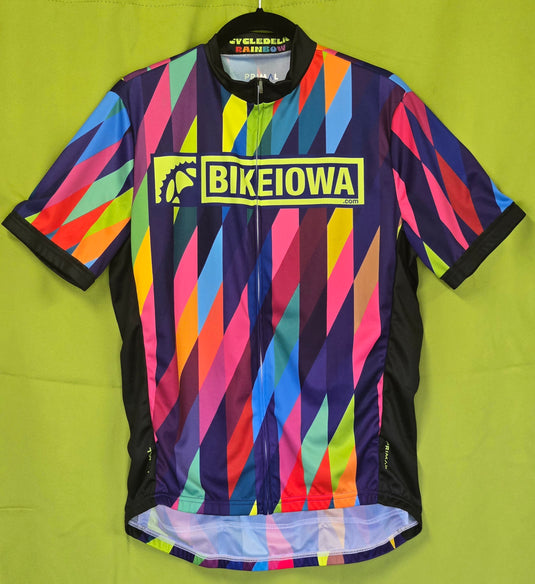 CYCLEDELIC-RAINBOW - Men's Sport Cut Jersey