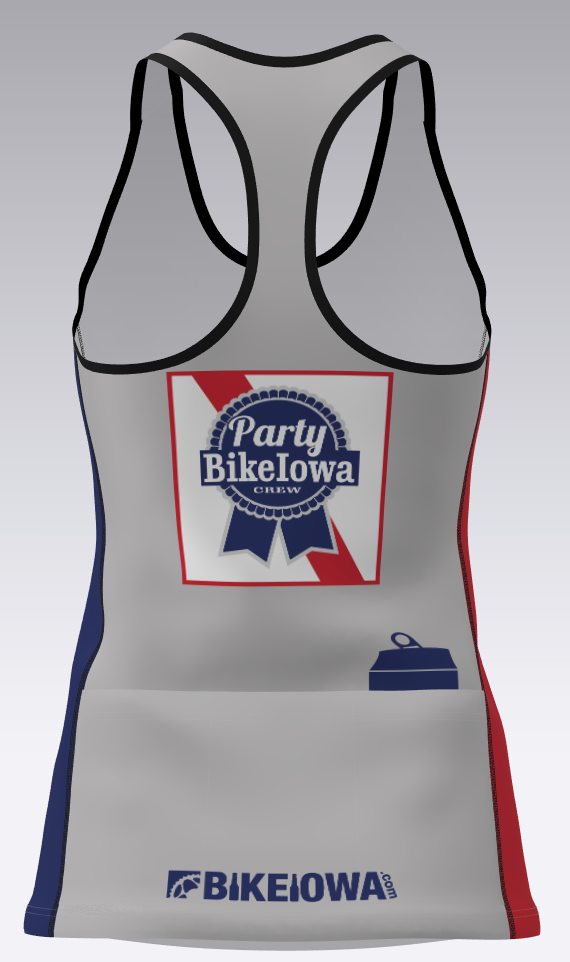 Load image into Gallery viewer, BIKEIOWA Party Crew - Women&#39;s Astara Tank
