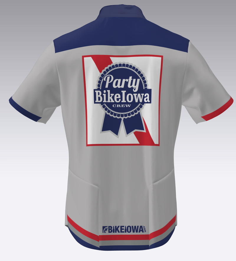 Load image into Gallery viewer, BIKEIOWA Party Crew - Crew Shirt
