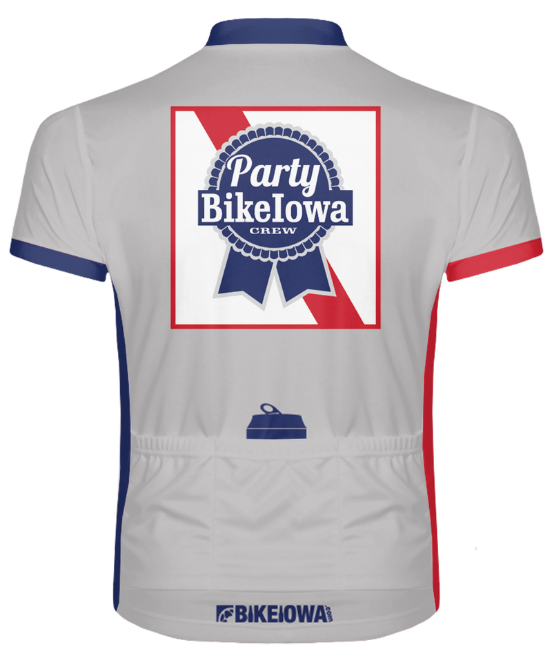 Load image into Gallery viewer, BIKEIOWA Party Crew - Men&#39;s Sport Cut Jersey
