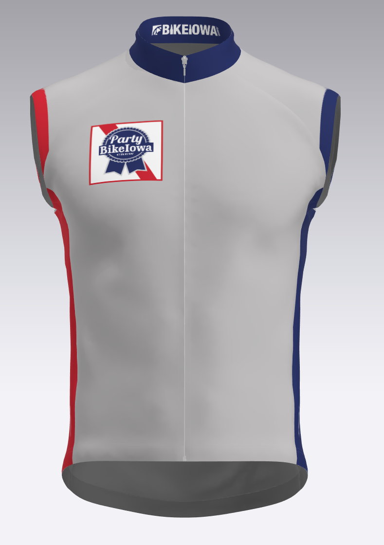 Load image into Gallery viewer, BIKEIOWA Party Crew - Men&#39;s Sleeveless Sport Cut Jersey
