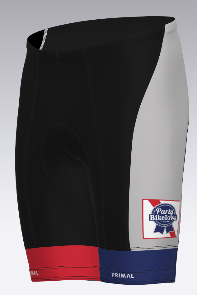 Load image into Gallery viewer, BIKEIOWA Party Crew - Men&#39;s Cycling Shorts
