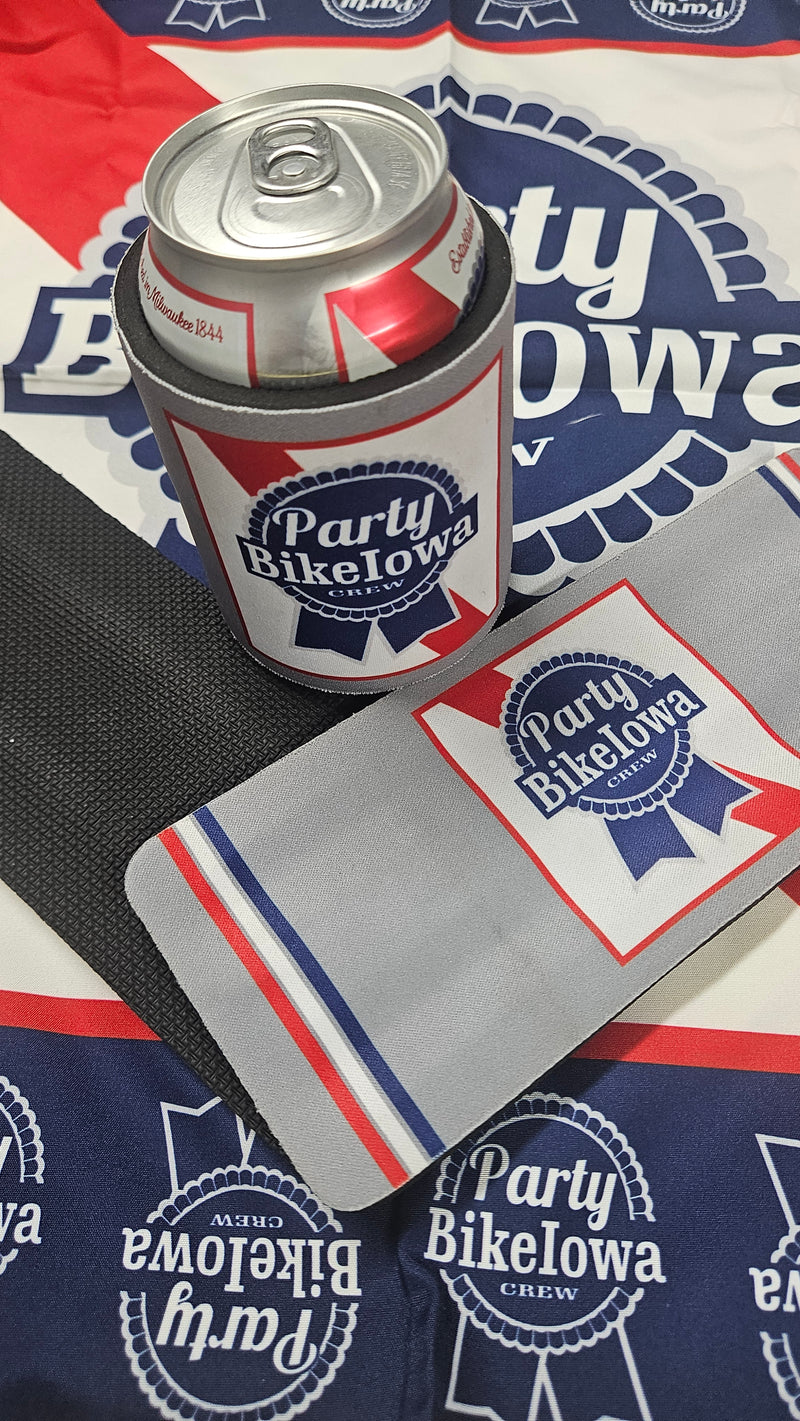 Load image into Gallery viewer, BIKEIOWA Party Crew Slap Coozie
