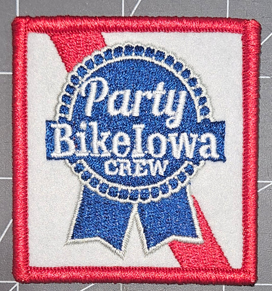 BIKEIOWA Party Crew Patch