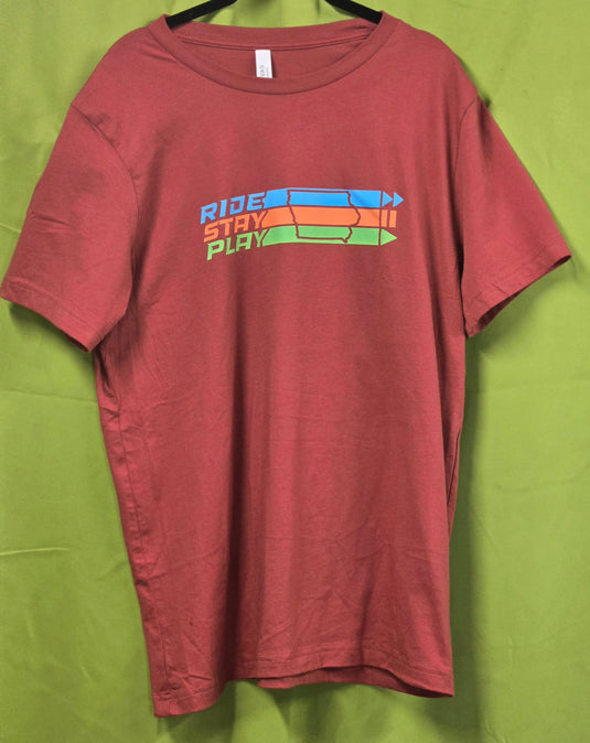 RIDE.STAY.PLAY. T-shirt