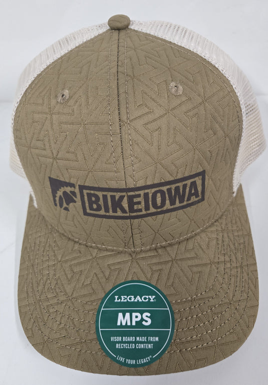 Trucker Cap - Tan Z-Quilted