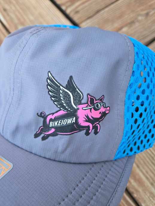 Trucker Cap - Flying Pig - Blue