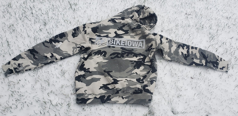 Load image into Gallery viewer, Snow Camo Pullover Hoodie
